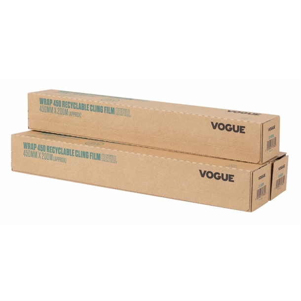 Vogue Wrap450 Eco Cling Film Refill (3 Pack)