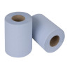 Nisbets Essentials Centrefeed Blue Rolls 2-Ply 320 Sheets (2 pack)