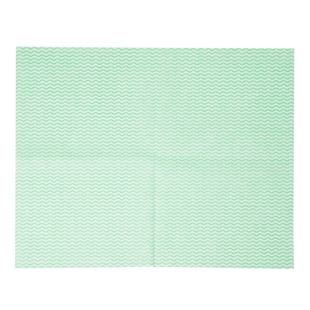 Jantex Heavy Duty Non-Woven Cloths Green (25 Pack)