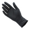 Bastion Progenics - Nitrile Ultra Soft Powder Free Gloves - Black - Pack 250