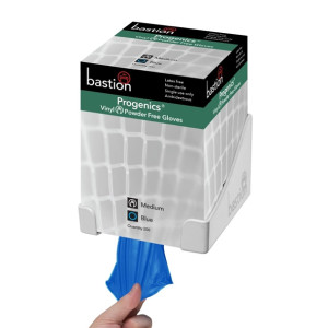Bastion Progenics - Vinyl Powder Free Gloves - Blue - Pack 200