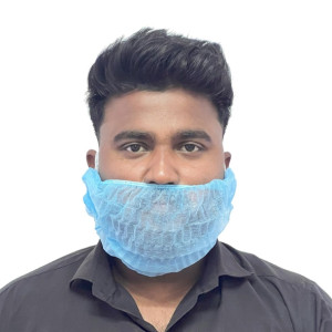 Hygiplas Beard Snoods Blue (50 Pack)