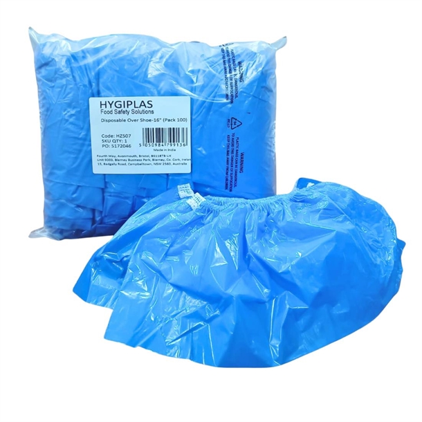 Hygiplas Disposable Overshoe Covers 406mm (100 Pack)