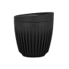 HuskeeCup Cup with Lid 228ml Charcoal (Single)