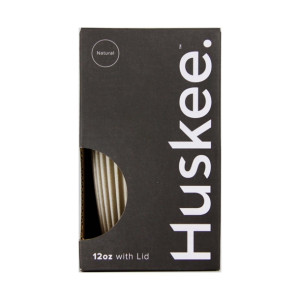 HuskeeCup Cup with Lid 409ml Natural (Single)