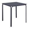 Bolero Adeline Steel Square Table 700mm Slate Blue