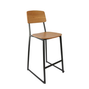 Furnlink Denver Natural Barstool (2 Pack)