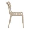 Furnlink Helen Chair Taupe (2 Pack)
