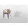 Bolero Aluminium & Ash Chairs (4 Pack)