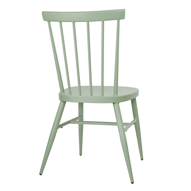 Bolero Windsor Aluminium Green Chairs (4 Pack)