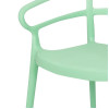 Bolero Mateo Café Chairs Mint Green (2 Pack)