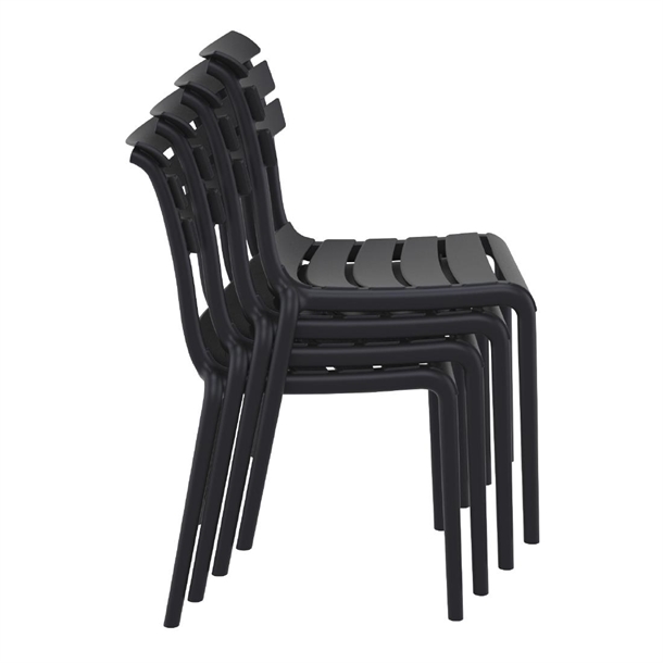 Furnlink Helen Chair Black (2 Pack)