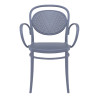 Furnlink Marcel XL Chair - Anthracite (2 Pack)
