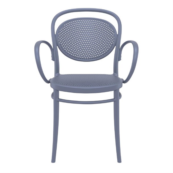 Furnlink Marcel XL Chair - Anthracite (2 Pack)