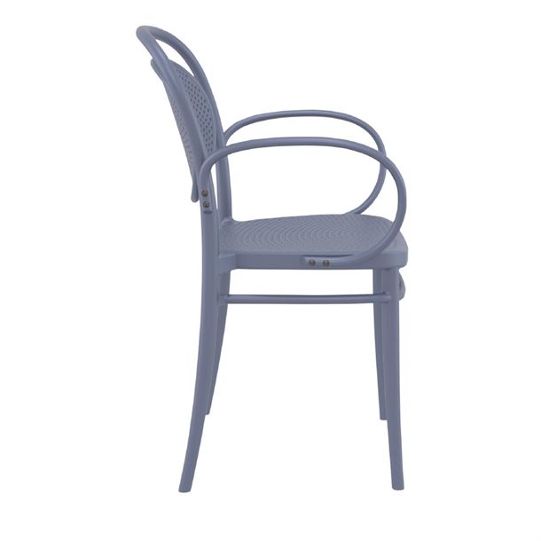 Furnlink Marcel XL Chair - Anthracite (2 Pack)