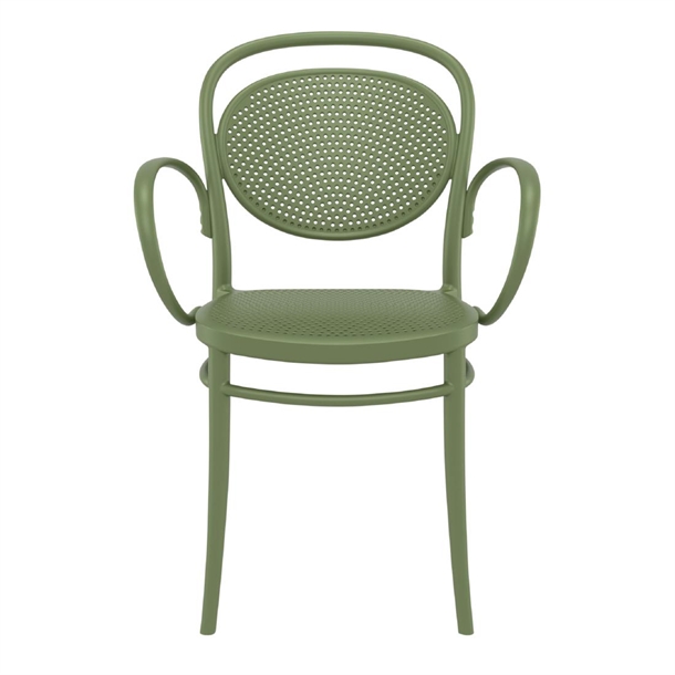 Furnlink Marcel XL Chair - Olive Green (2 Pack)