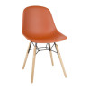 Bolero Arlo Side Chairs Dark Orange (2 Pack)