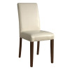 Bolero Faux Leather Dining Chairs Cream (2 Pack)
