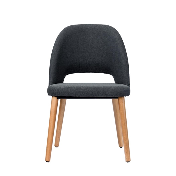 Furnlink Durafurn Semifreddo Chair Anthracite (2 Pack)