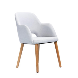 Furnlink Durafurn Sorbet Chair Light Grey (2 Pack)