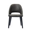 Furnlink Durafurn Semifreddo Chair Charcoal (2 Pack)