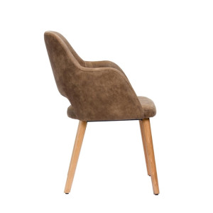 Furnlink Durafurn Sorbet Chair Mocha (2 Pack)