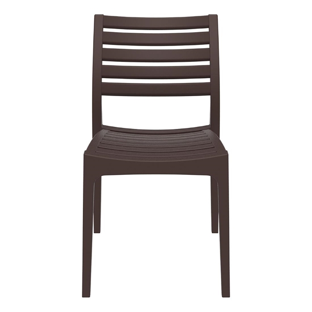 Furnlink Siesta Exclusive Ares Chair - Chocolate (2 Pack)