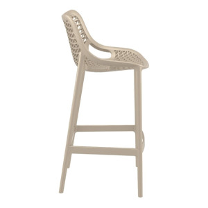 Furnlink Siesta Exclusive Air Barstool 75 - Taupe (2 Pack)
