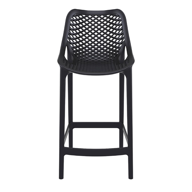 Furnlink Siesta Exclusive Air Barstool 65 - Black (2 Pack)