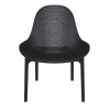Furnlink Siesta Exclusive Sky Lounge - Black (2 Pack)