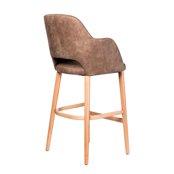 Furnlink Durafurn Sorbet Stool Mocha (2 Pack)