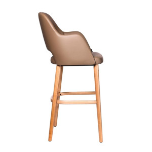 Furnlink Durafurn Sorbet Stool Taupe (2 Pack)