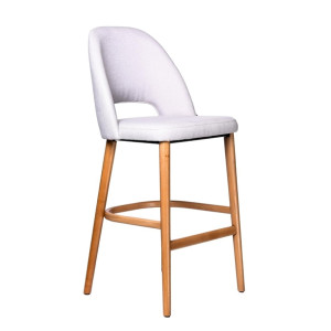 Furnlink Durafurn Semifreddo Stool  Light Grey (2 Pack)