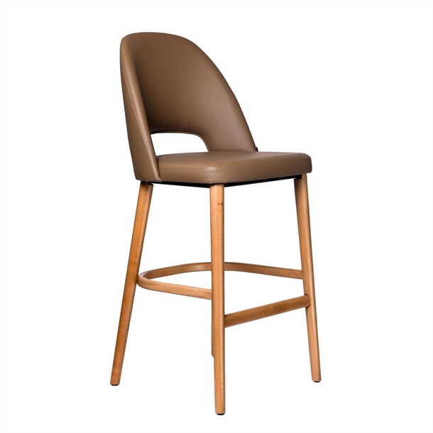 Furnlink Durafurn Semifreddo Stool Taupe (2 Pack)