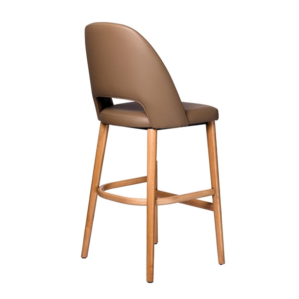 Furnlink Durafurn Semifreddo Stool Taupe (2 Pack)