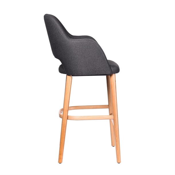 Furnlink Durafurn Sorbet Stool Anthracite (2 Pack)