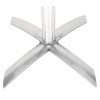 Bolero Flip Top Poseur Table Stainless Steel