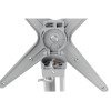 Bolero Flip Top Poseur Table Stainless Steel
