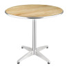 Bolero Ash Top Table Round 800mm