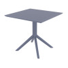 Furnlink Siesta Sky Table 80 - Anthracite