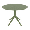 Furnlink Siesta Sky Table 105 - Olive Green