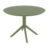 Furnlink Siesta Sky Table 105 - Olive Green
