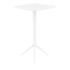 Furnlink Siesta Sky Folding BAR Table 60 Square - White