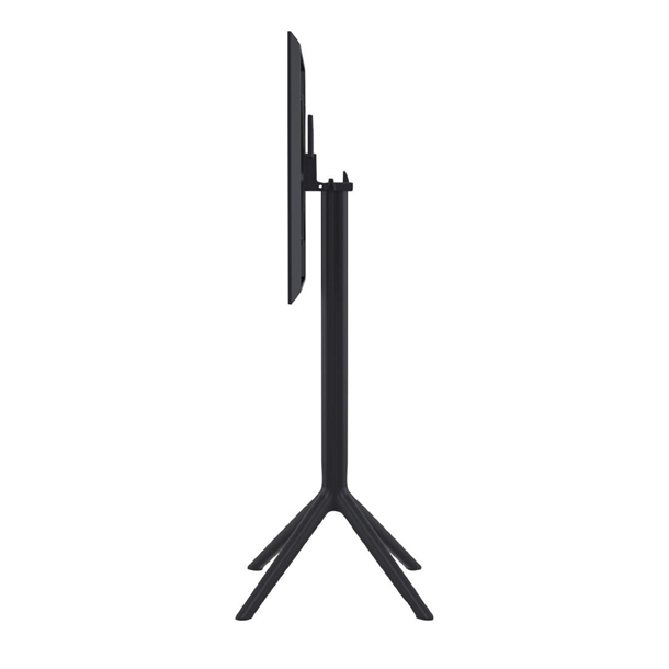 Furnlink Siesta Sky Folding BAR Table 60 Square - Black