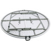 Bolero Round Centre Folding Table 6ft White