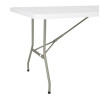 Bolero Rectangular Folding Table 6ft White