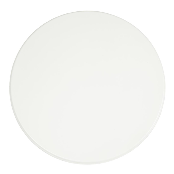Bolero Round Table Top White 600mm