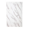 Bolero Pre-drilled Rectangular Table Top Marble Effect 1100x700mm