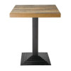 Bolero Pre-Drilled Square Table Top Urban Dark