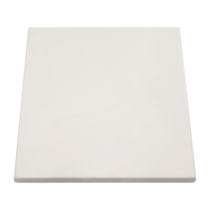 2 x Werzalit White 800mm Square Duratop Tabletop by SM France